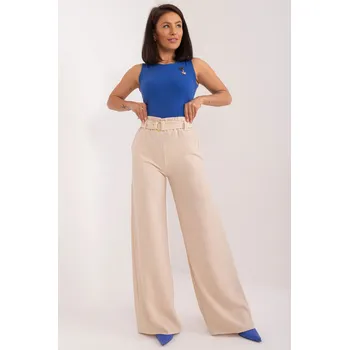 Dámské kalhoty Dámské elegantní kalhoty s vysokým pasem Rue Paris, s i240_195811_2:s