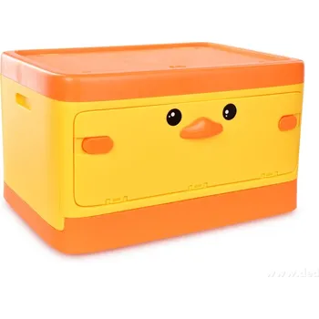 Úložný box KAČENKA | Úložný box s víkem | dětský box na hračky, oblečení a poklady | 50×35×30 cm