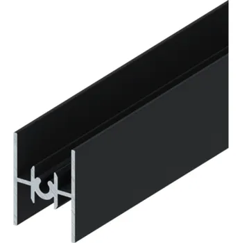LAGUNA Dělící profil RAMA strukturovaná antracit matná Délka profilu (m): 2,0