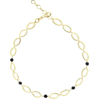 Náramek Zlatý náramek se zirkony - AP539-7596