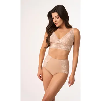 Stahovací body Modelující Kalhotky Babell s Krajkou - Béžová Elegance, l i240_199351_2:L