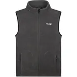 Pánská flísová vesta - Wolf B2356, tmavě šedá Barva: Šedá, Velikost: XXL