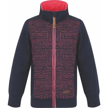 Dívčí mikina Dívčí mikina - LOAP Difena, tmavě modrá Barva: Modrá tmavě, Velikost: 158 - 164