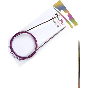 Jehlice KnitPro Symfonie kruhové fixní jehlice 2mm 120cm (KnitPro Symfonie kruhové jehlice 2mm 120cm)
