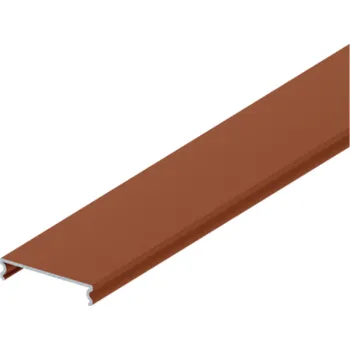 LAGUNA Krycí profil dolního vedení Rama, strukturovaná měď matná Délka profilu: 2,0 m