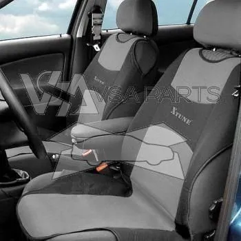 Potah sedadla COMPASS Potah sedadla TRIKO 2 ks (šedé)