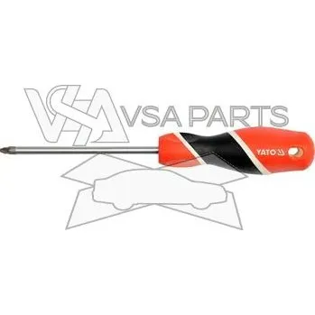 Ruční nářadí YATO Šroubovák křížový PZ2, L = 100 mm