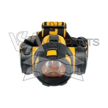 Čelovka TOYA Svítilna čelová LED (1 LED POWER, 3 režimy, 3x AAA)