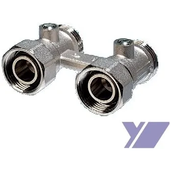 Fitinka Lisovací H-ventil přímý COMISA, 3/4 x 3/4 mm