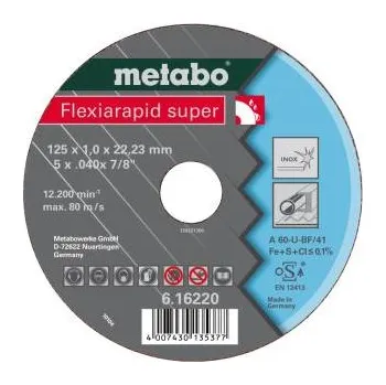 Řezný kotouč Metabo Flexiarapid Super Řezný kotouč 180X1,6X22,23 INOX, TF 41 616226000 free_store_pickup