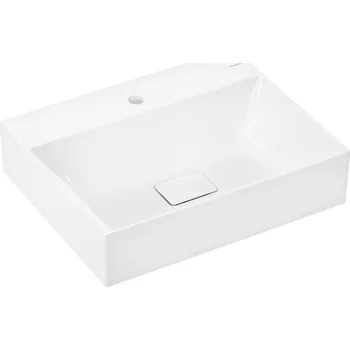 Umyvadlo Hansgrohe Xevolos E umyvadlo 60x48 cm obdélníkový klasický bílá 61092450