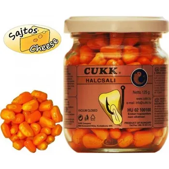 Cukk Halcsali Kukuřice bez nálevu 125g - Small Příchuť: Sýr