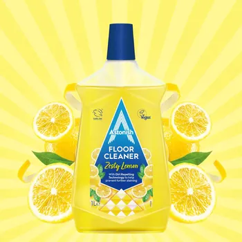 Čistič podlahy Specializovaný čistič na podlahy Citrus Burst s vůní citrusu 1l Astonish