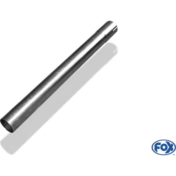 Střední díl výfuku FOX Nerezový výfuk | Spojovací trubka k přednímu tlumiči - Audi A4 (B7), 2.4, 2001-2009, AU061070-VB1