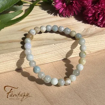 Náramek Atelier Fantazie - Náramek z minerálů 6mm - amazonit - 020615