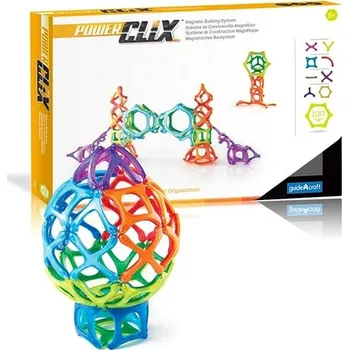 ostatní stavebnice GuideCraft PowerClix Organics set 100 ks