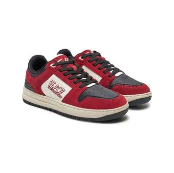 Dámské tenisky EA7 Emporio Armani Sneakersy X8X195 XK409 U269 Bordó 41_13