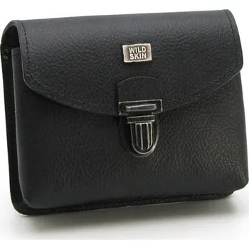 Obal na doklad Podélná kožená kapsa na doklady Barva: BLACK / černá