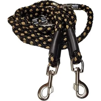 Vodítko pro psa Palkar přepínací vodítko pro psy 250 cm × 10 mm černo-béžové