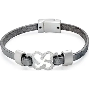 Náramek Intrigue Kožený náramek 60034