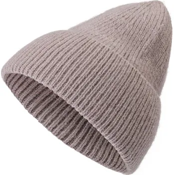 Čepice Dámská pletená čepice 4125-02A, hnědé barvy 7100431-1