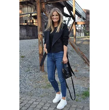 Dámský kabát kabát M.ASCH-Be original Trench Coat - Black XS