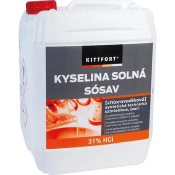 Čistič odpadu Kittfort KYSELINA CHLOROVODÍKOVÁ 31% 5 l