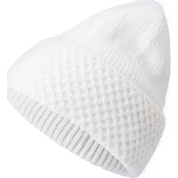 Čepice Dámská pletená čepice 4125-03, bílé barvy 7100433