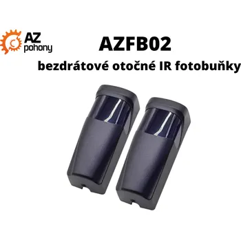 AZFB02 - bezdrátové otočné IR fotobuňky