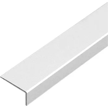 Nábytek LAGUNA Dokončovací hladký profil L-10/20 eloxovaný hliník Délka profilu: 2,0 m