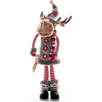 Vánoční dekorace Dekorace MagicHome Vánoce, Sobí laň, stojící, 81cm