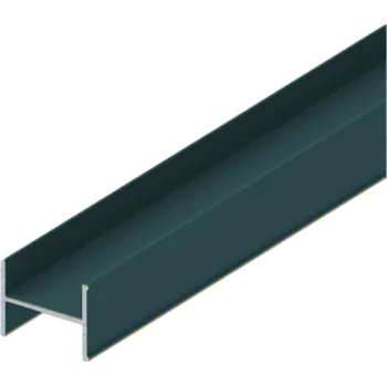 Stavební profil LAGUNA Dělící profil tmavě tyrkysová matná Délka profilu (m): 2,0