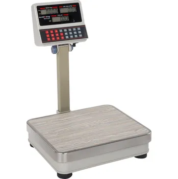 Obchodní váha Steinberg Systems Kontrolní váha - 100 kg / 10 g - 30 x 35 cm - 6 vyvýšených LCD SBS-PW-100/10