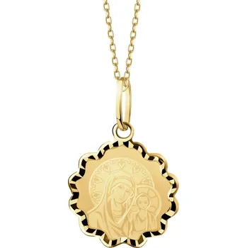 Přívěsek Zlatý přívěsek - Matka Boží - AP539-6465