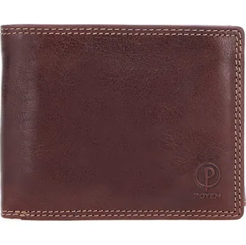 Peněženka Peněženka pánská Poyem hnědá 5236 Poyem H