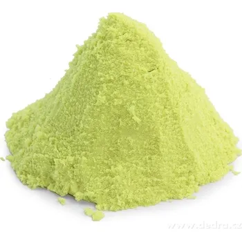 kinetický písek PUFI | Kouzelný kinetický písek | zeleno-žlutý | 1 kg