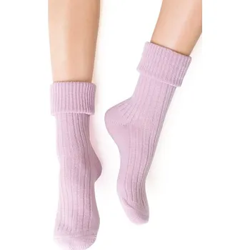 Dámské ponožky Dámské lila ponožky na spaní - Steven, lila 35/37 i41_81410_2:lila_3:35/37_