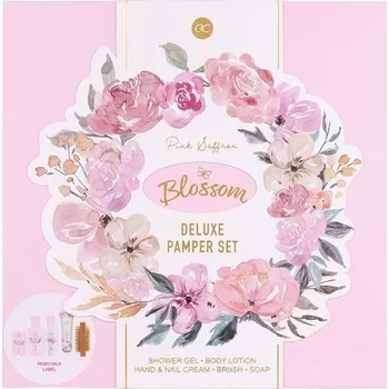 Kosmetická sada SET koupelový BLOSSOM v dárkové krabičce s kartáčkem na nehty ACCENTRA