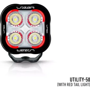 Přídavný světlomet LED pracovní světlo LAZER UTILITY-50, s funkcí červeného pozičního světla 5000lm, 10-32V, ECE R10
