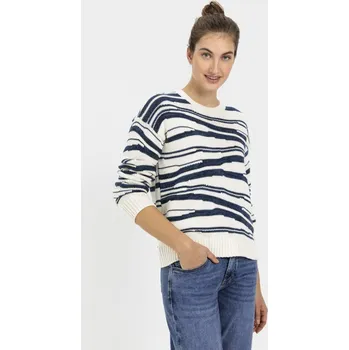 Dámský svetr SVETR CAMEL ACTIVE KNITWEAR BLUE