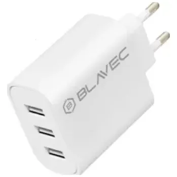 Cestovní nabíječ Blavec, 3x USB A, 15W