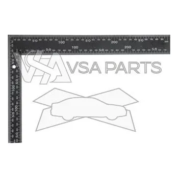 Úhloměr TOYA Úhelník truhlářský