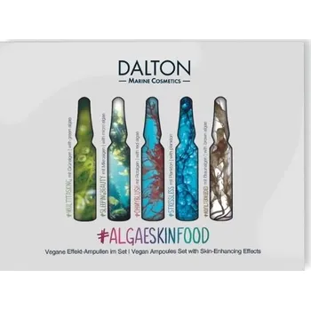 Kosmetická sada ALGAE SKINFOOD COLLECTION AMPULKY - Sada veganských ampulí s účinky na zlepšení pleti 5x2ml