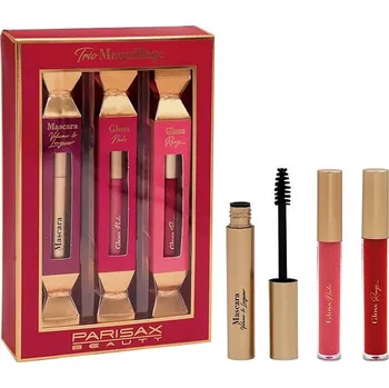 Kosmetická sada PARISAX Dárková sada vánočních make-up crackerů 3 ks