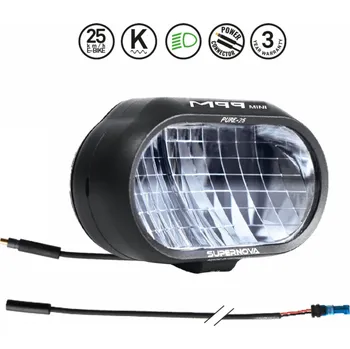 Cyklosvítilna Přední světlo SUPERNOVA M99 Mini Pure 25 E-Bike