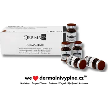 Přípravek proti padání vlasů DERMA 2.0 HAIR – Vysoce účinné řešení proti vypadávání vlasů, pro jejich posílení a podporu růstu, 5 ml.
