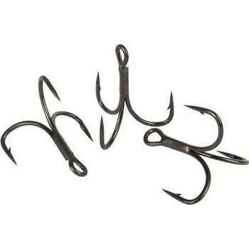 Rybářský háček 6ks - Trojháček Rage Predator X-Strong Barbed Treble Hooks Velikost 4