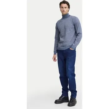 Dámský svetr Blend Rolák 20717261 Modrá Regular Fit S