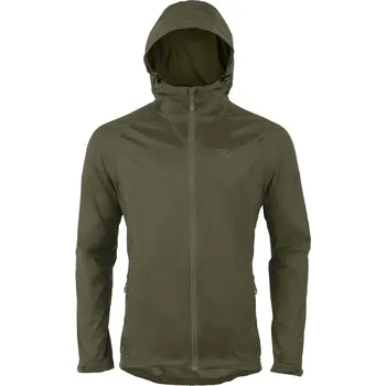 Pánská větrovka Bunda STOW & GO PACK AWAY voděodolná s kapucí ZELENÁ L
