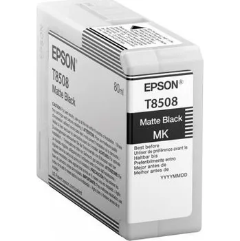 Tiskárna EPSON ink čer ULTRACHROME HD "Kosatka" - Matte Black - T850800 (80 ml)